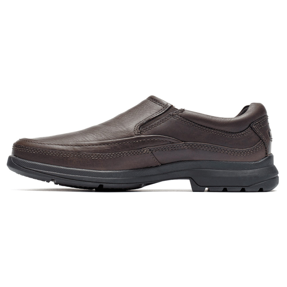 Rockport Slip-Ons Herre Mørke Brune - Barrows Loft Moc - APZU24105